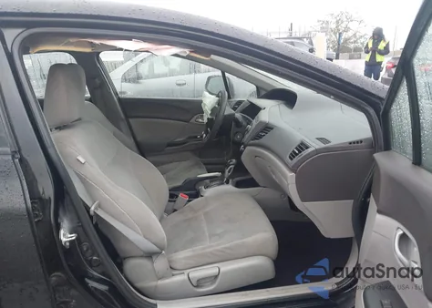 2012 Honda Civic Lx из США, поврежденный, VIN 19XFB2F5XCE391611